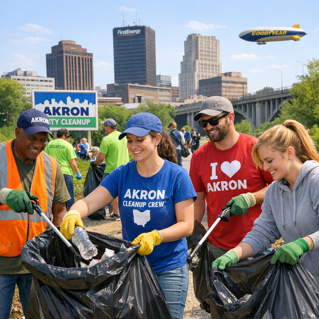 Akron’s Environmental Initiatives: A Community Effort