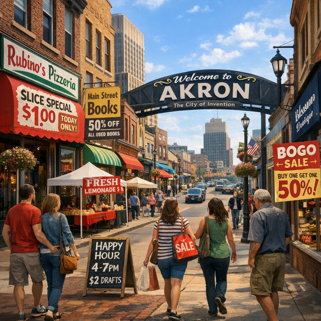 Discover Ongoing Deals and Discounts at Akron’s Local Businesses