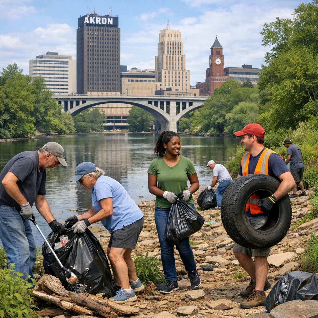 Akron’s Environmental Initiatives: A Community Effort