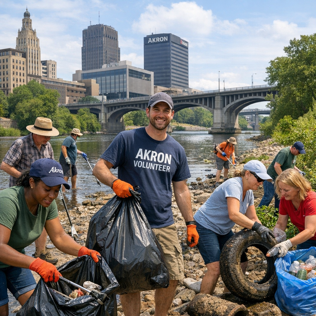 Akron’s Environmental Initiatives: A Community Effort