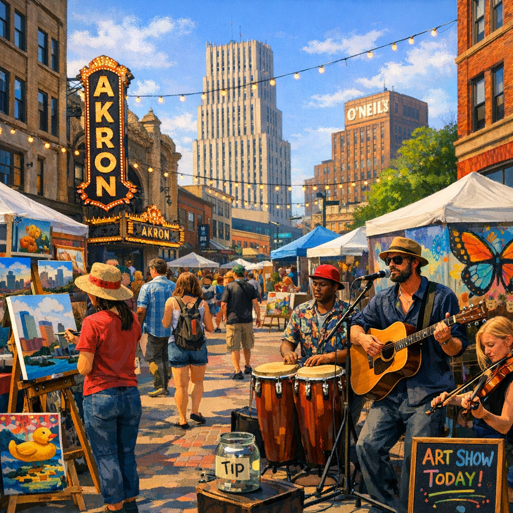 Exploring Akron’s Vibrant Arts and Culture Scene