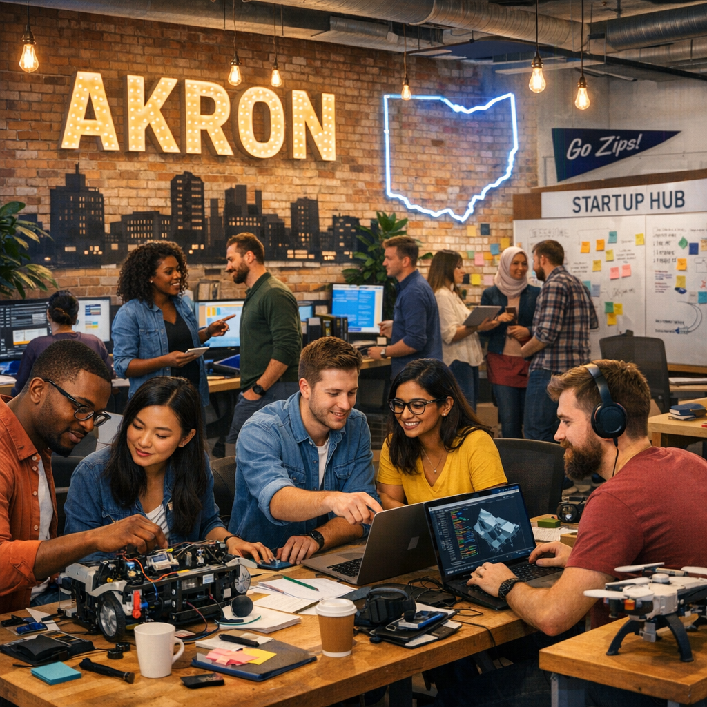 Akron’s Tech Scene: Local Innovators Shaping the Future